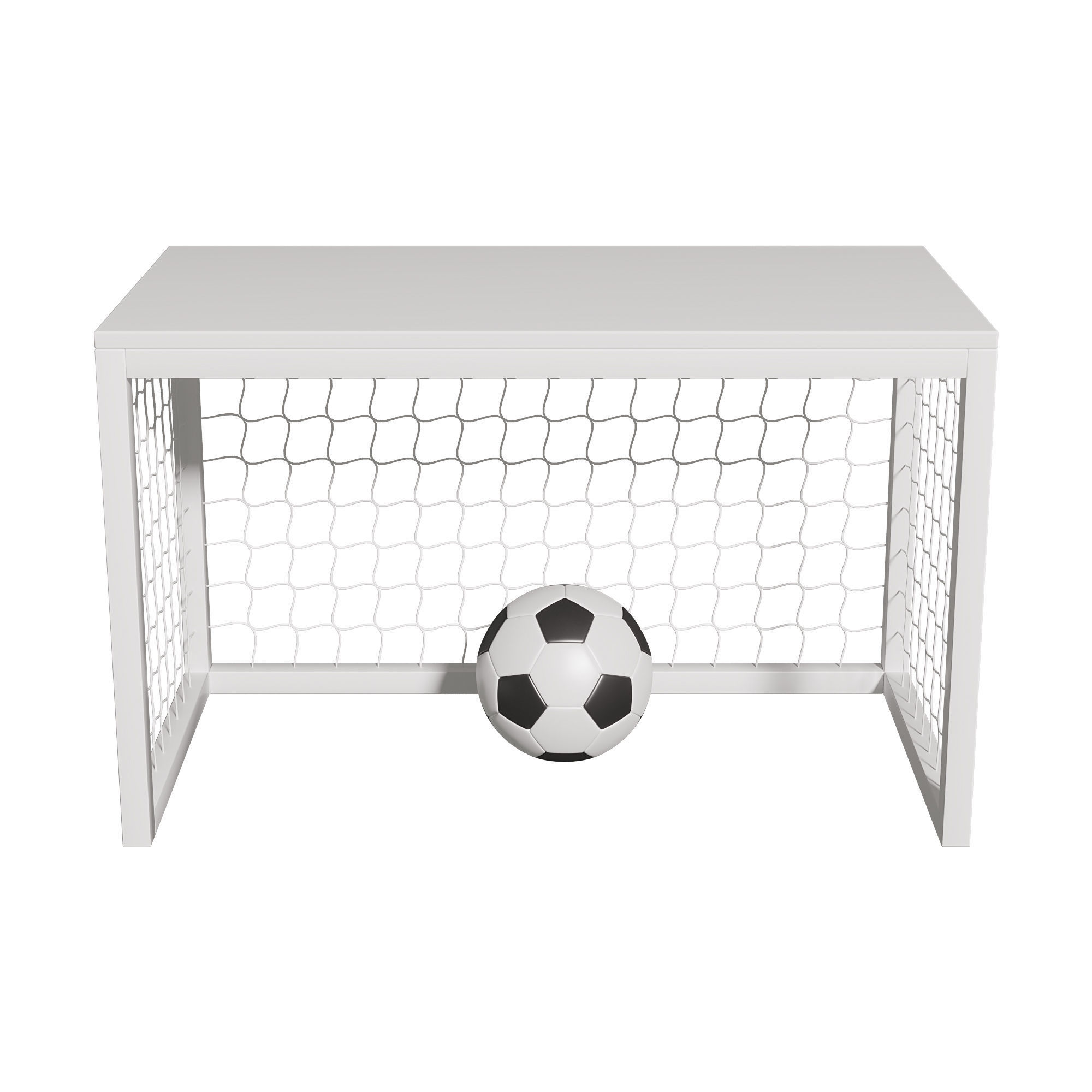 Puins Goal Soccer Desk Table 3D model_6