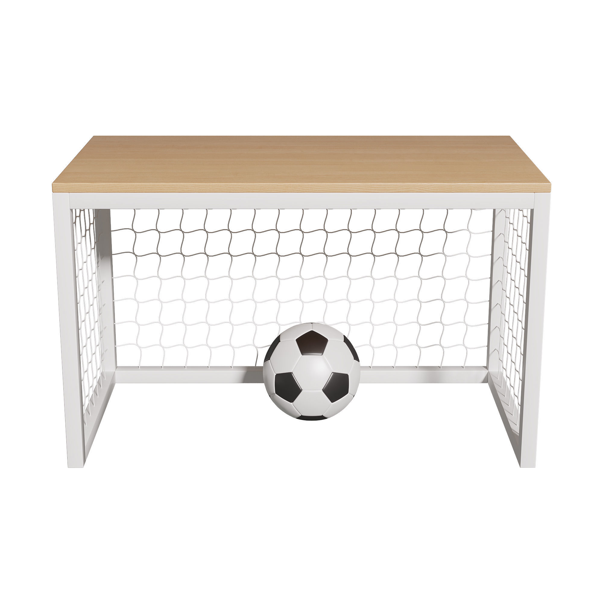 Puins Goal Soccer Desk Table 3D model_4