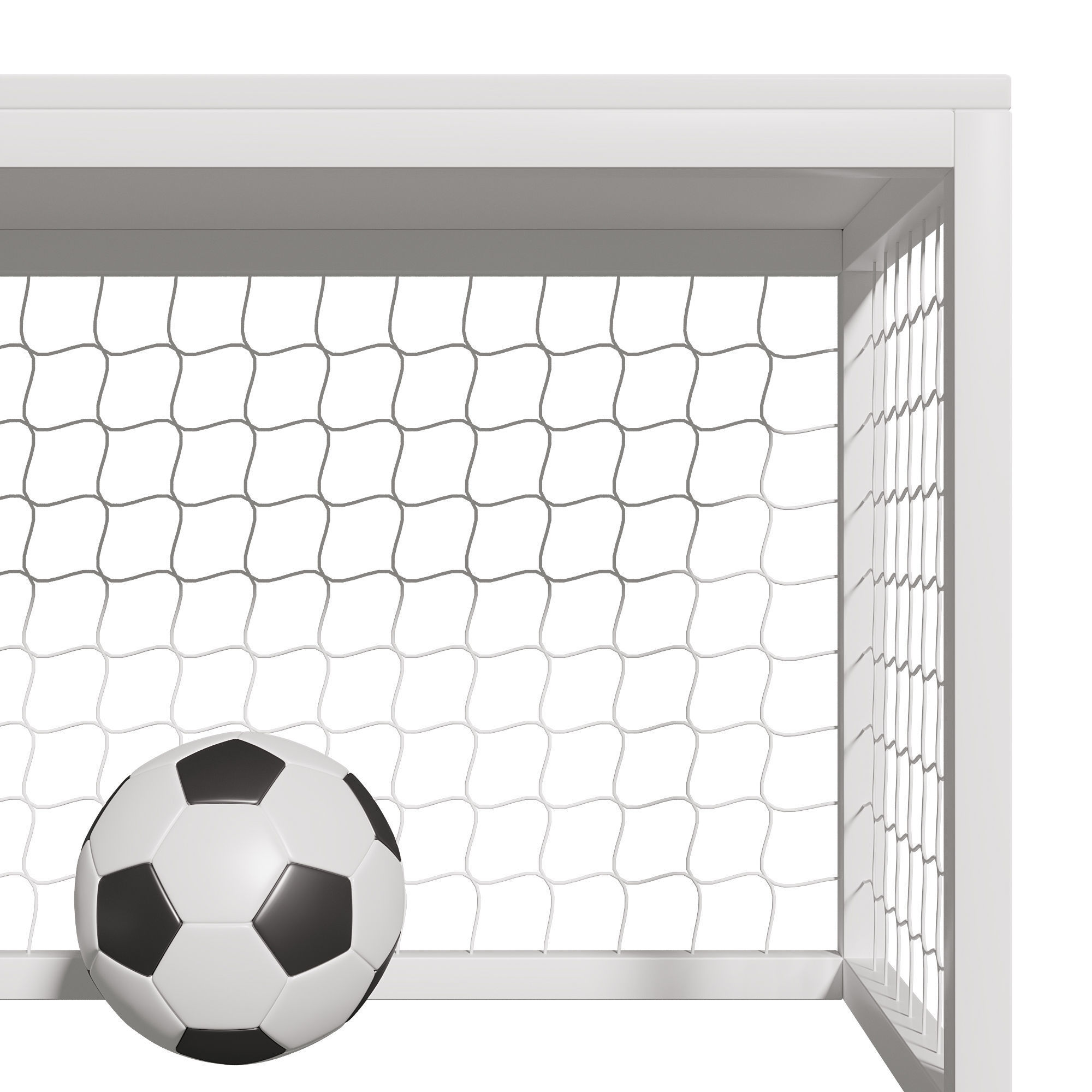 Puins Goal Soccer Desk Table 3D model_18