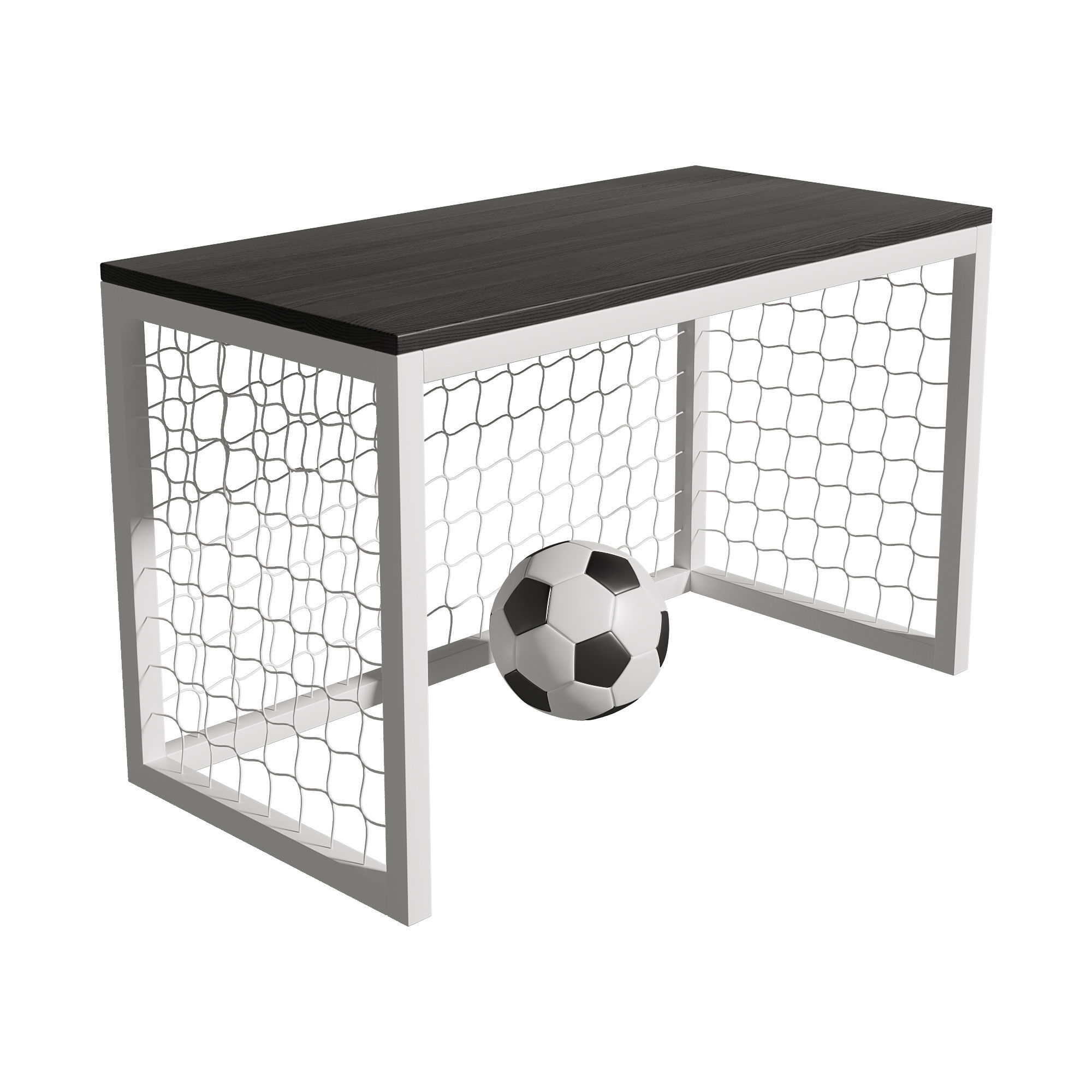 Puins Goal Soccer Desk Table 3D model_9