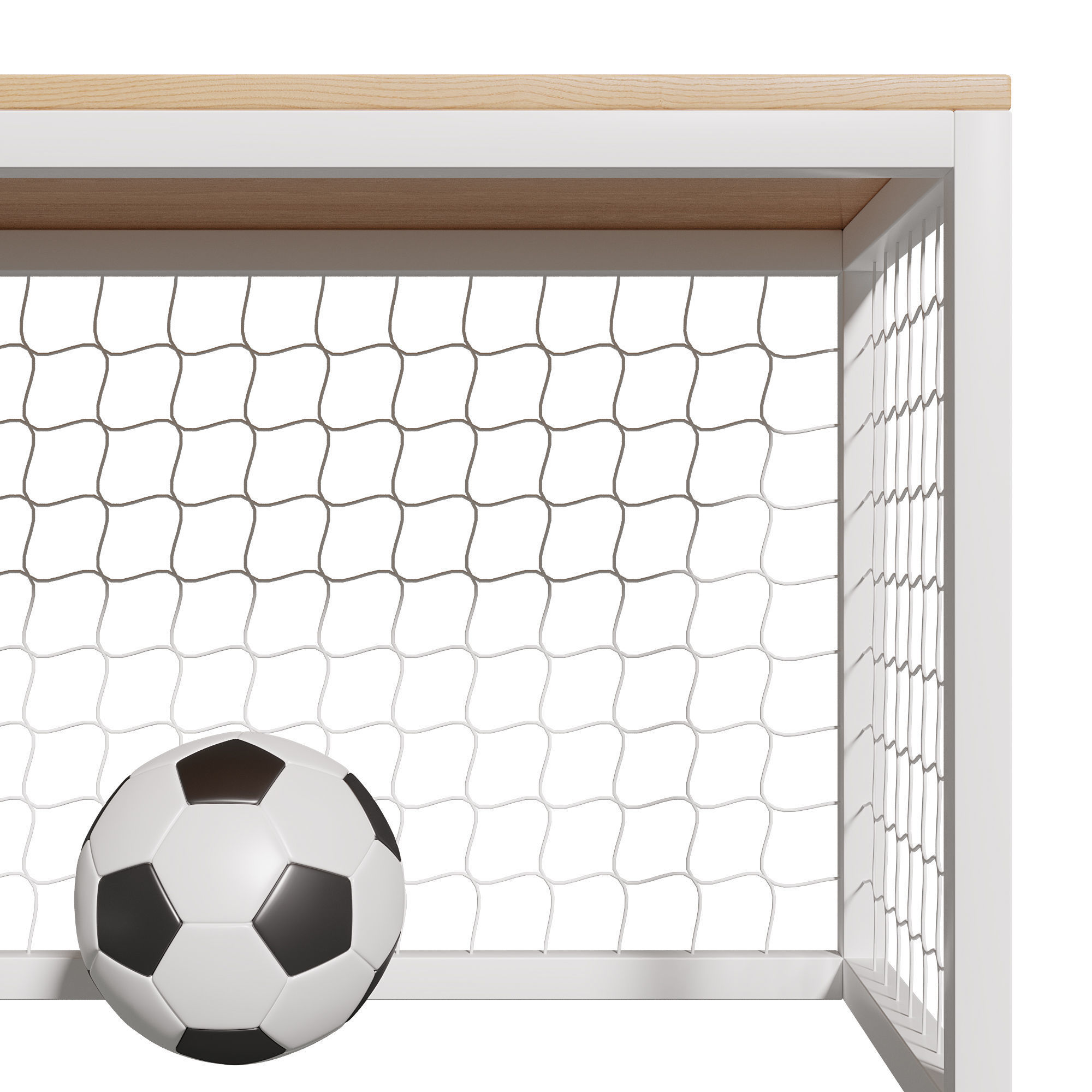 Puins Goal Soccer Desk Table 3D model_16