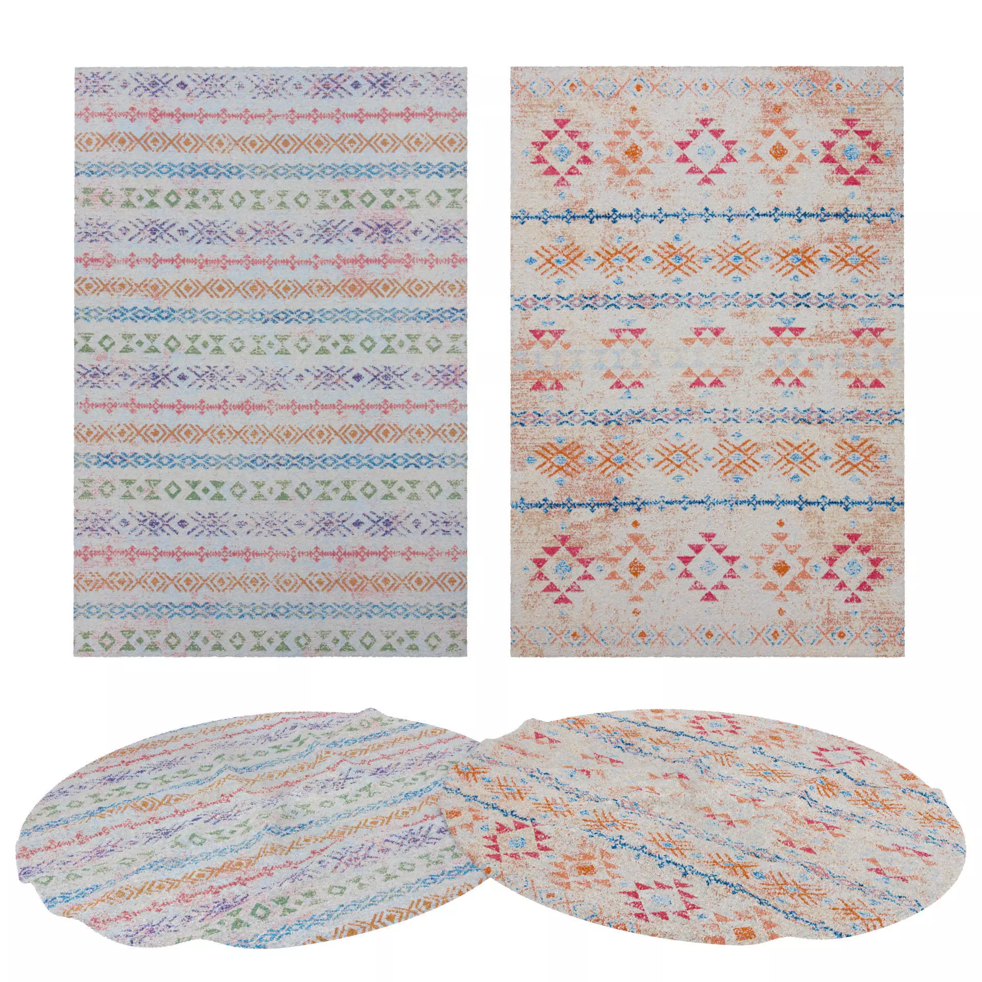 Rugs No 646 Low-poly 3D model