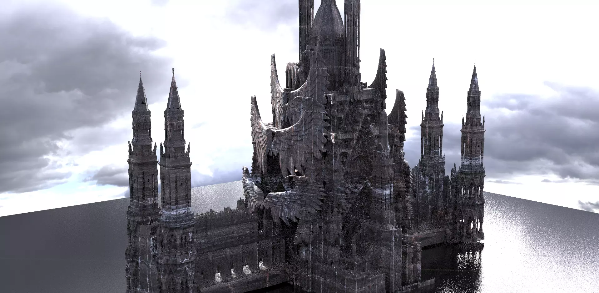 Lycan Tower Chamber city 2 3D model_0