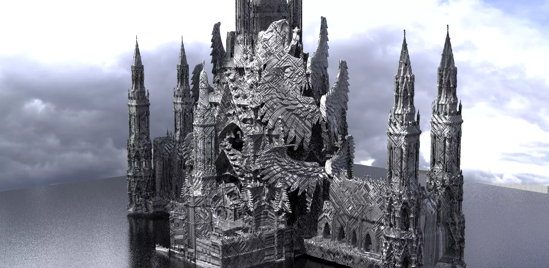 Lycan Tower Chamber city 3 3D model