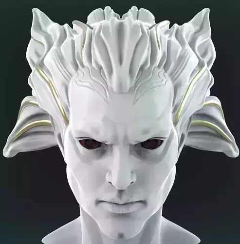 Abigor demon head 3D print model