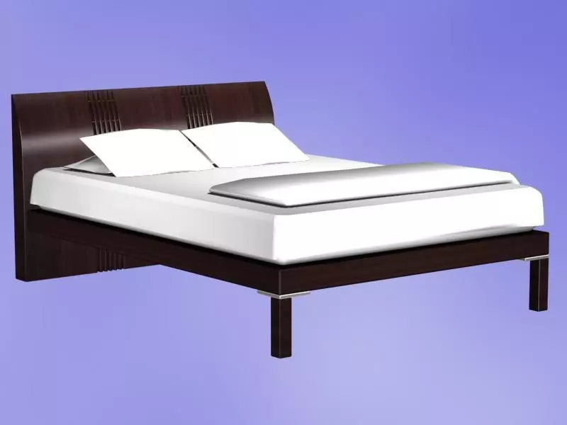Bed Model 3D model_0