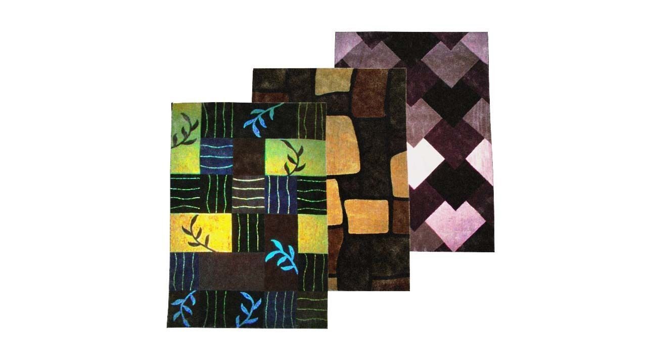 CARPET WOOL INTERIOR MODEL Low-poly 3D model_5