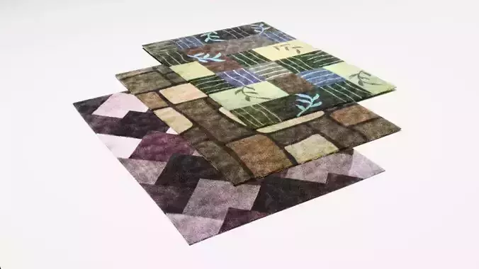 CARPET WOOL INTERIOR MODEL