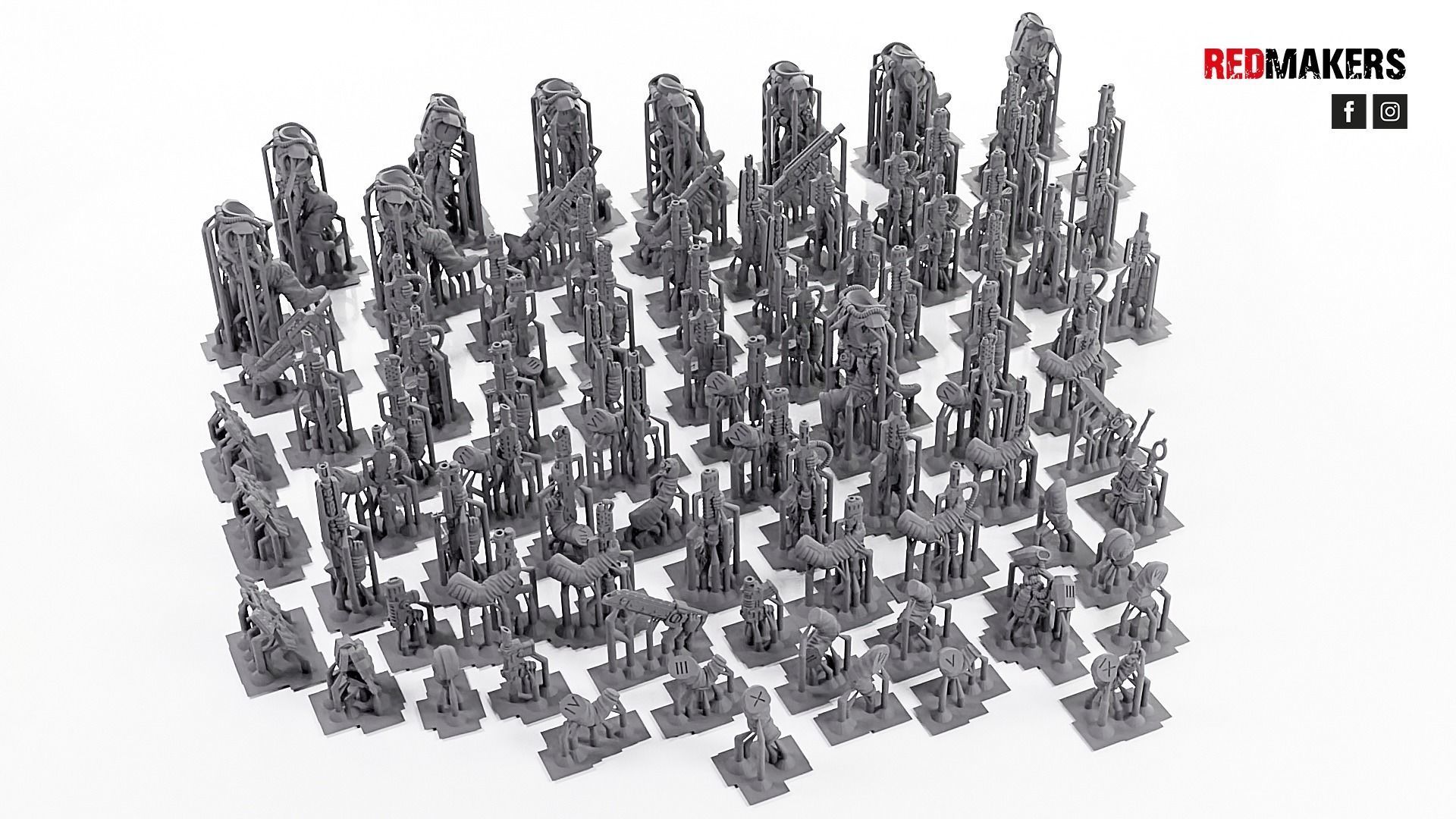 Airborne Division - Squad of the Imperial Force 3D print model_26