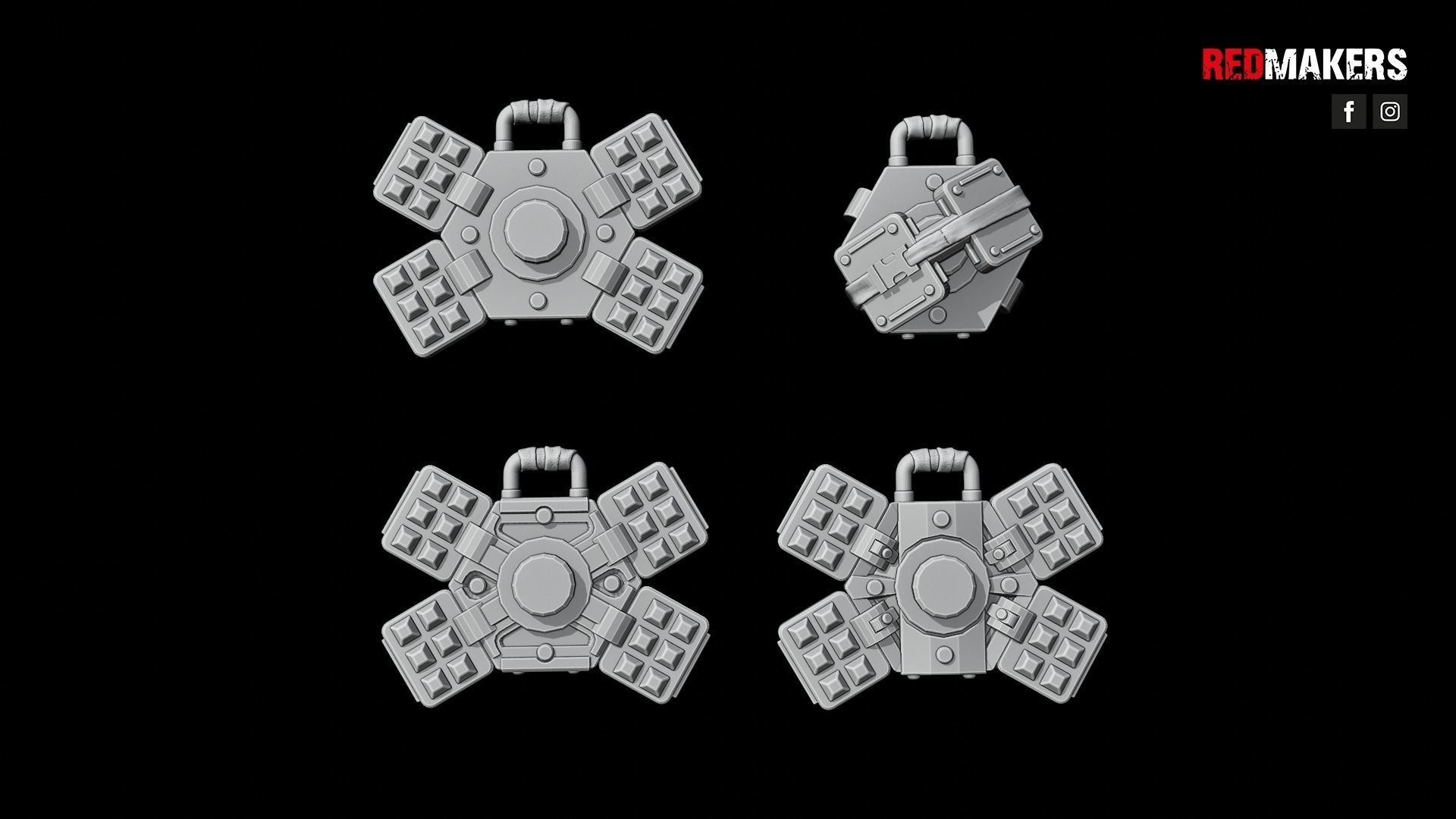 Airborne Division - Squad of the Imperial Force 3D print model_57