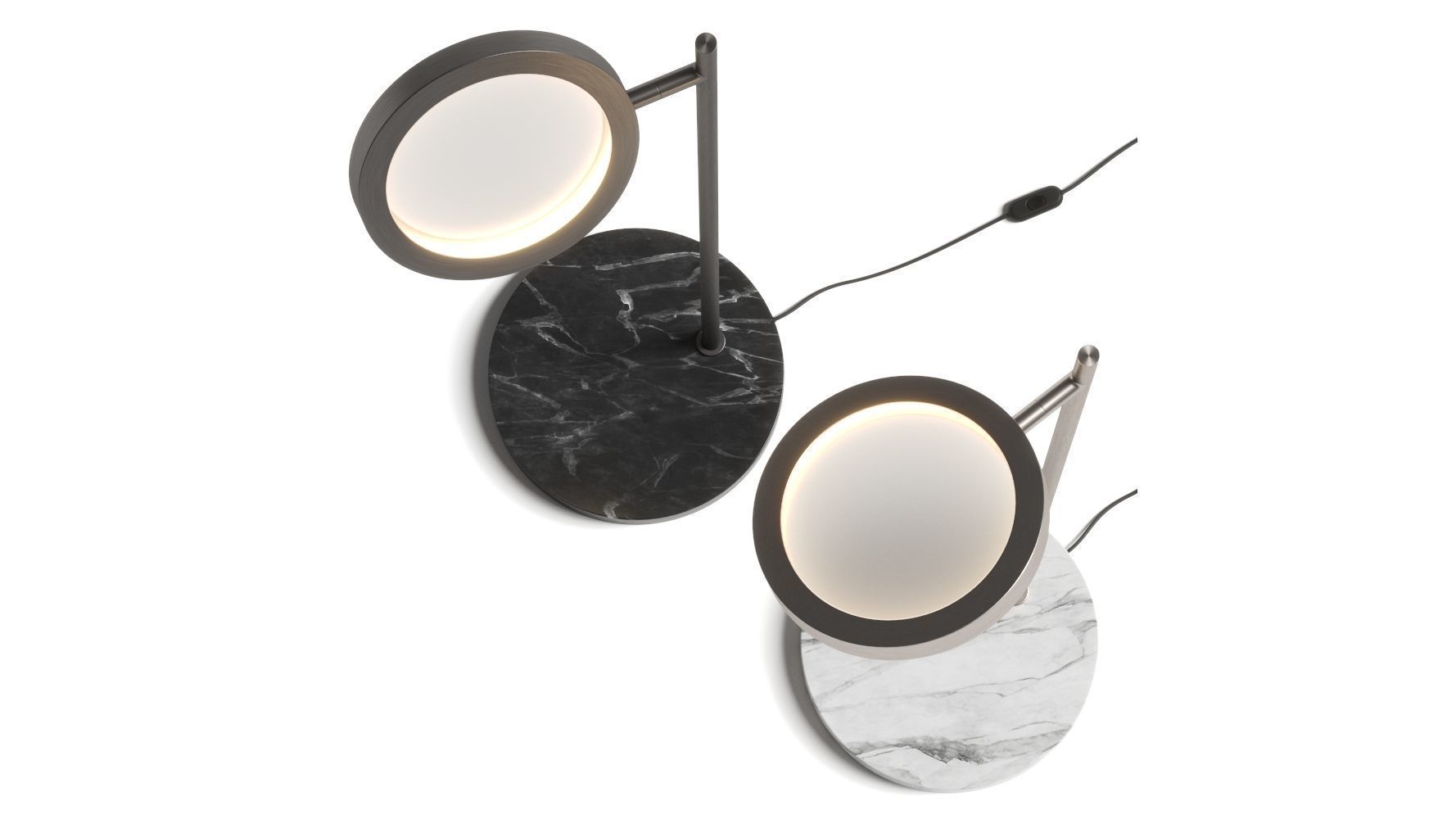 Jamie Gray Discus Floor Lamp 3D model_1