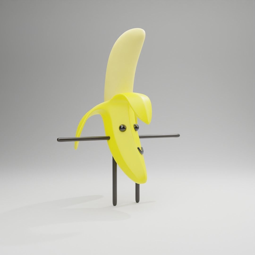 Fruit characters 3D model_3