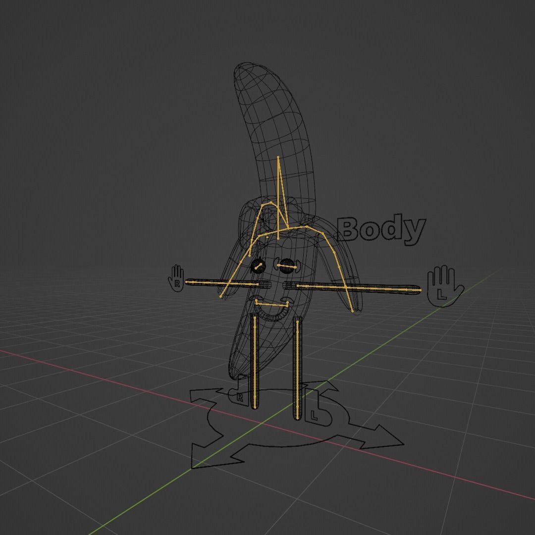 Fruit characters 3D model_23