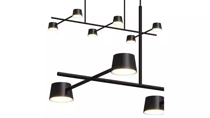 Aromas del Campo Nera Six Pendant Lamp