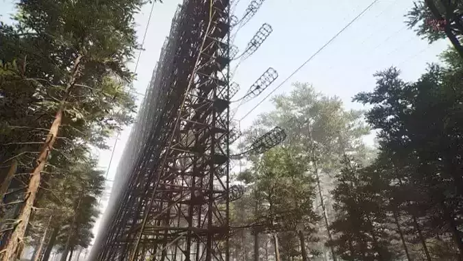 Chernobyl RLS Radar 5N32 Duga 3D model