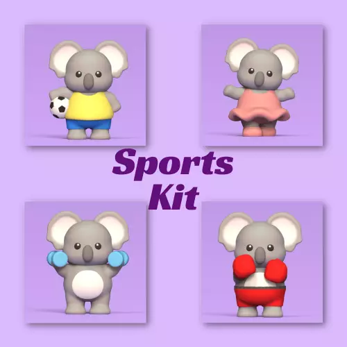 Sports Kit 3D print model_0