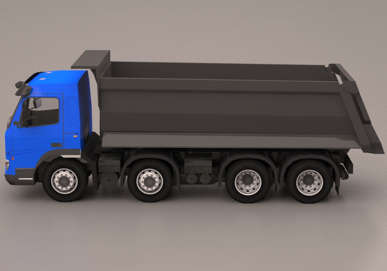 Truck Pack Low-poly 3D model_39