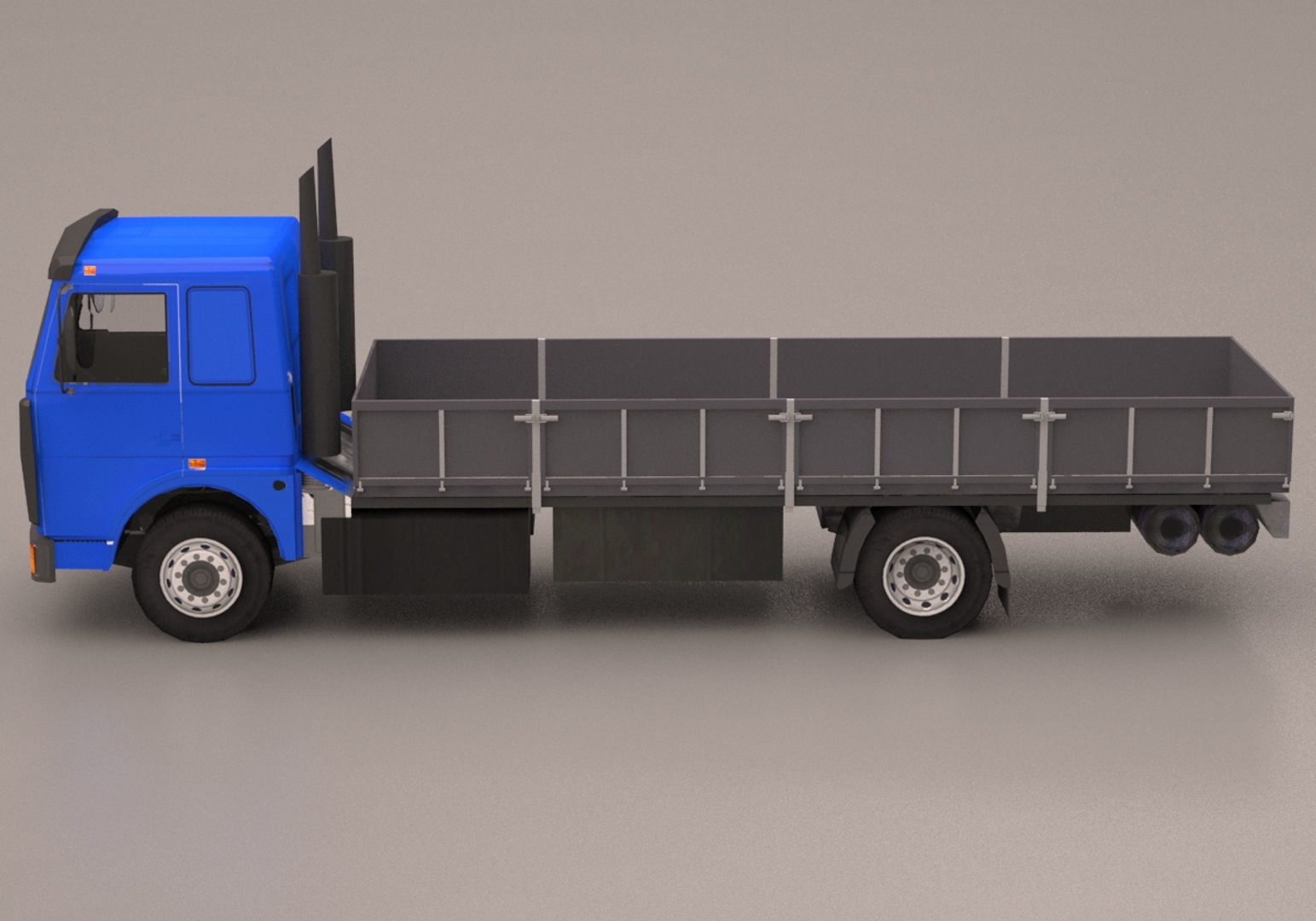 Truck Pack Low-poly 3D model_59
