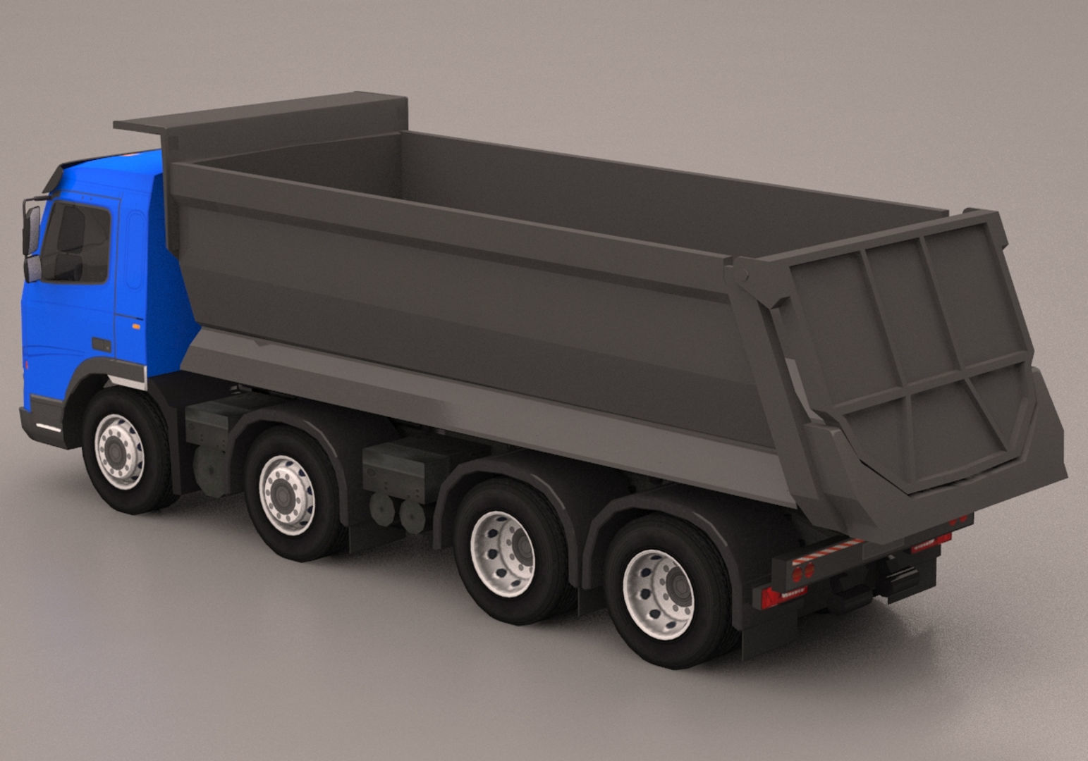 Truck Pack Low-poly 3D model_38