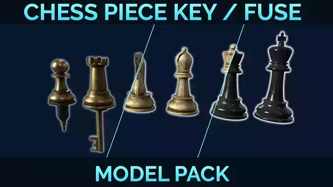 Chess Piece - Key Fuse Model Pack
