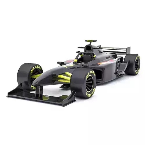ormula 1 car model 03 Low-poly 3D model