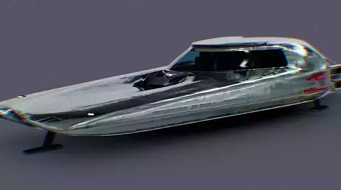 Sci-Fi Flying Vehicle