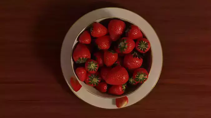 Bowl of Strawberries