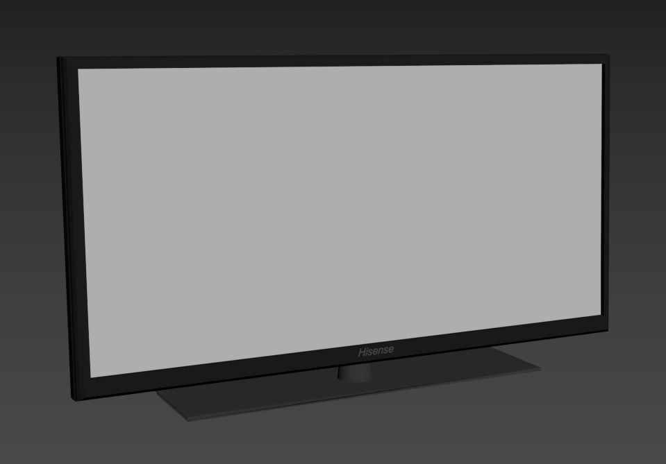 HISENSE TV 3D model_1