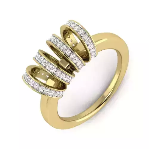rope style diamond ring 