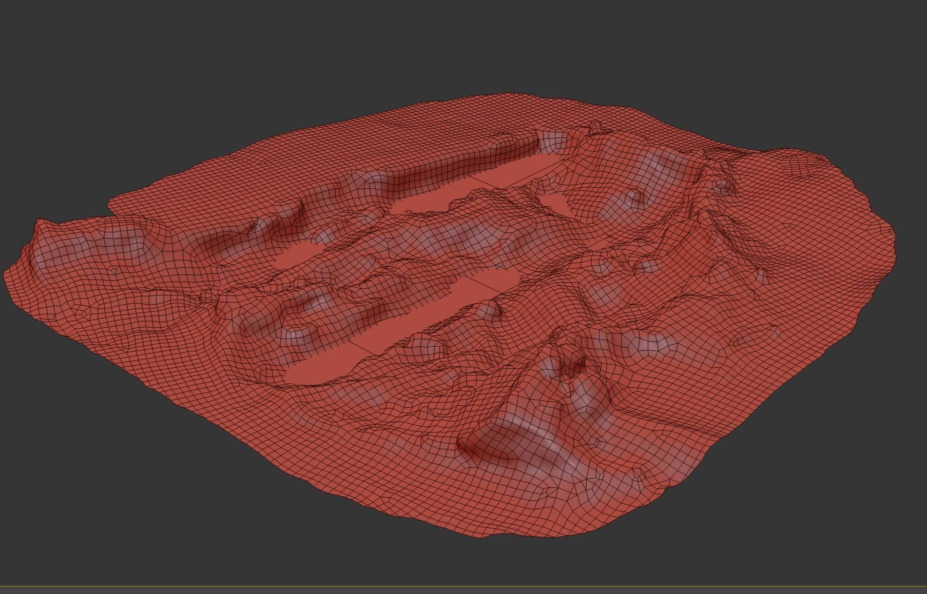 The Green mud pit 3D model_6
