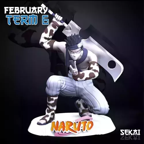 Zabuza Sculpture - Tested and Ready for 3D printing