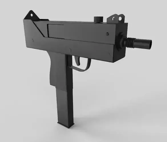 Ingram Mac Gun 3D model
