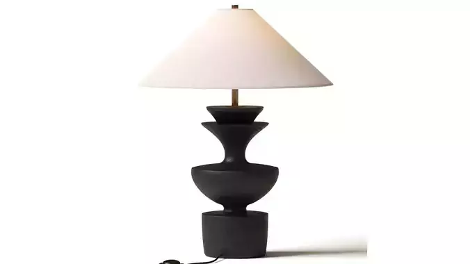 Danny Kaplan Ceramic Sophia Table Lamp