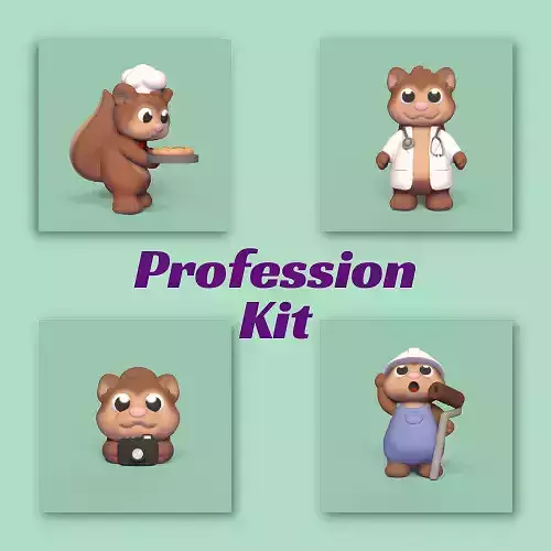 Profession Kit 3D print model