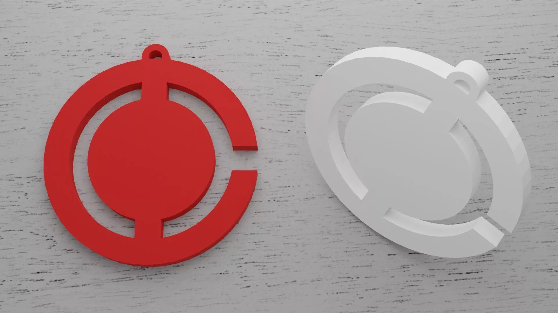 Chaveiro Cyborg 3D print model