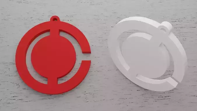 Chaveiro Cyborg 3D print model