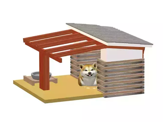 creative dog house design