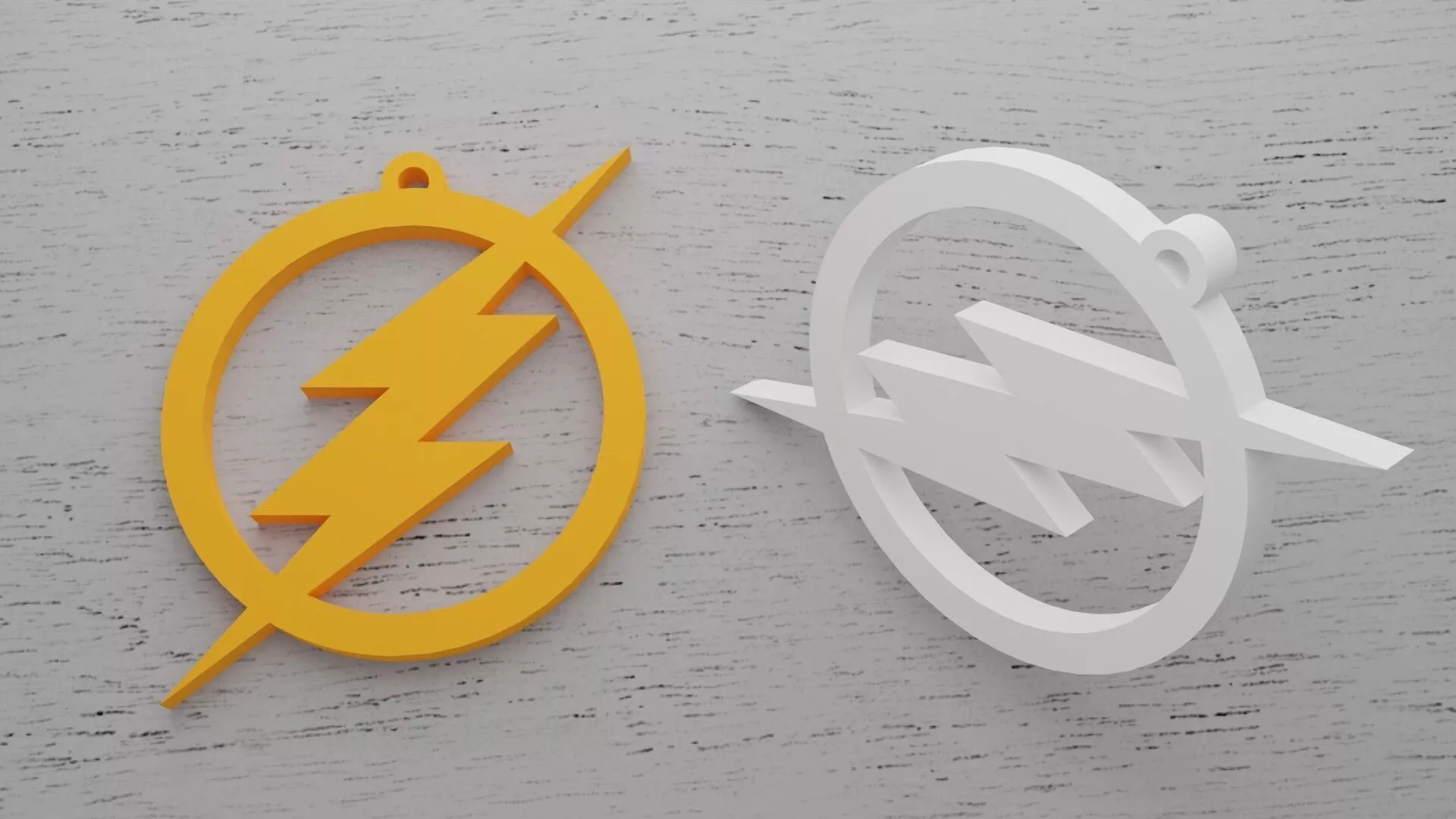 Chaveiro Flash 3D print model