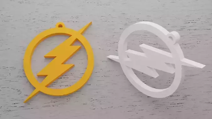 Chaveiro Flash 3D print model