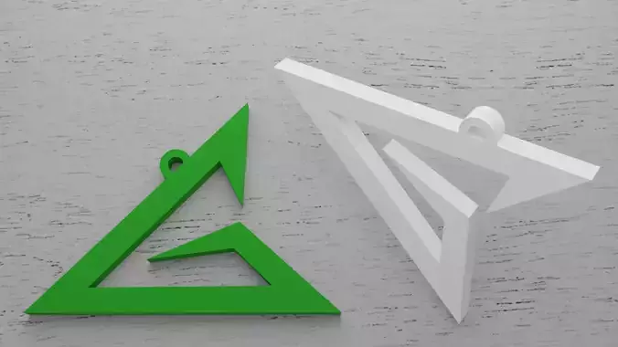Chaveiro Arqueiro Verde 3D print model