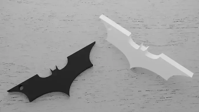 Chaveiro Batman 3D print model