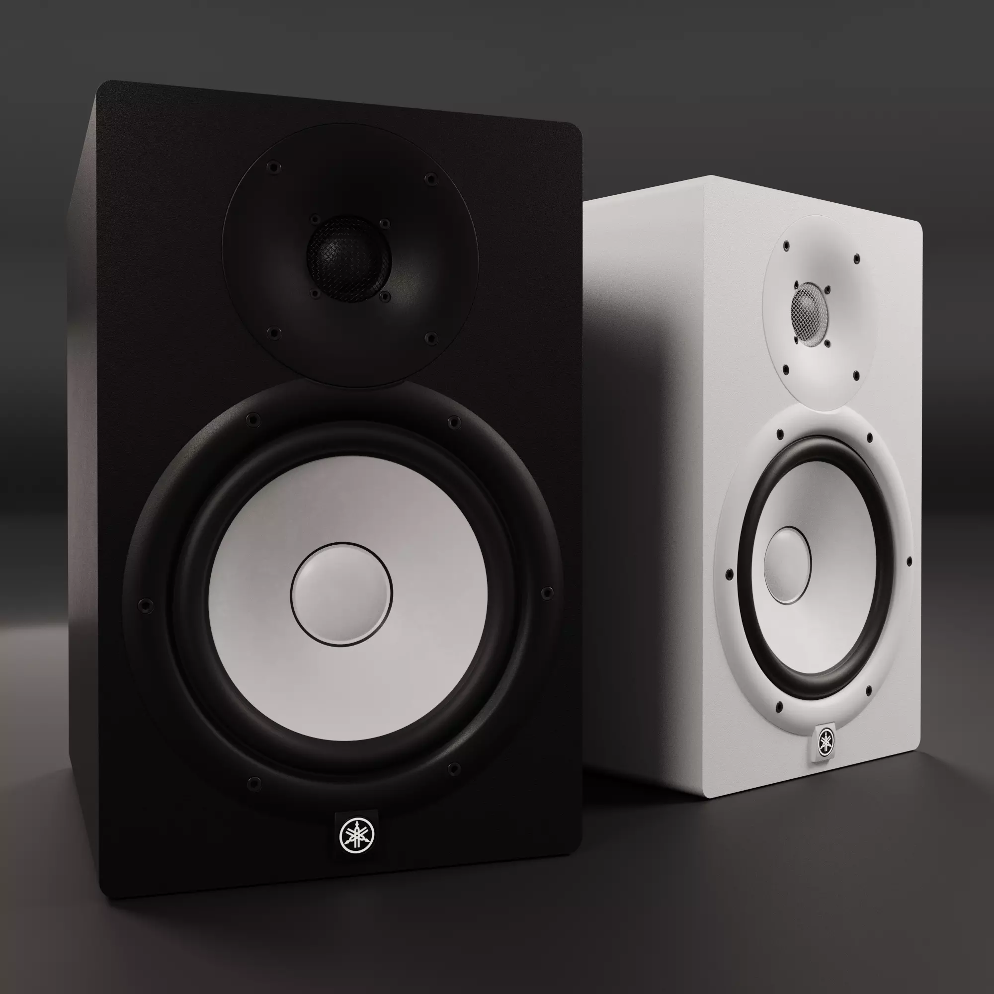 YAMAHA HS 8 Studio Monitors 3D model