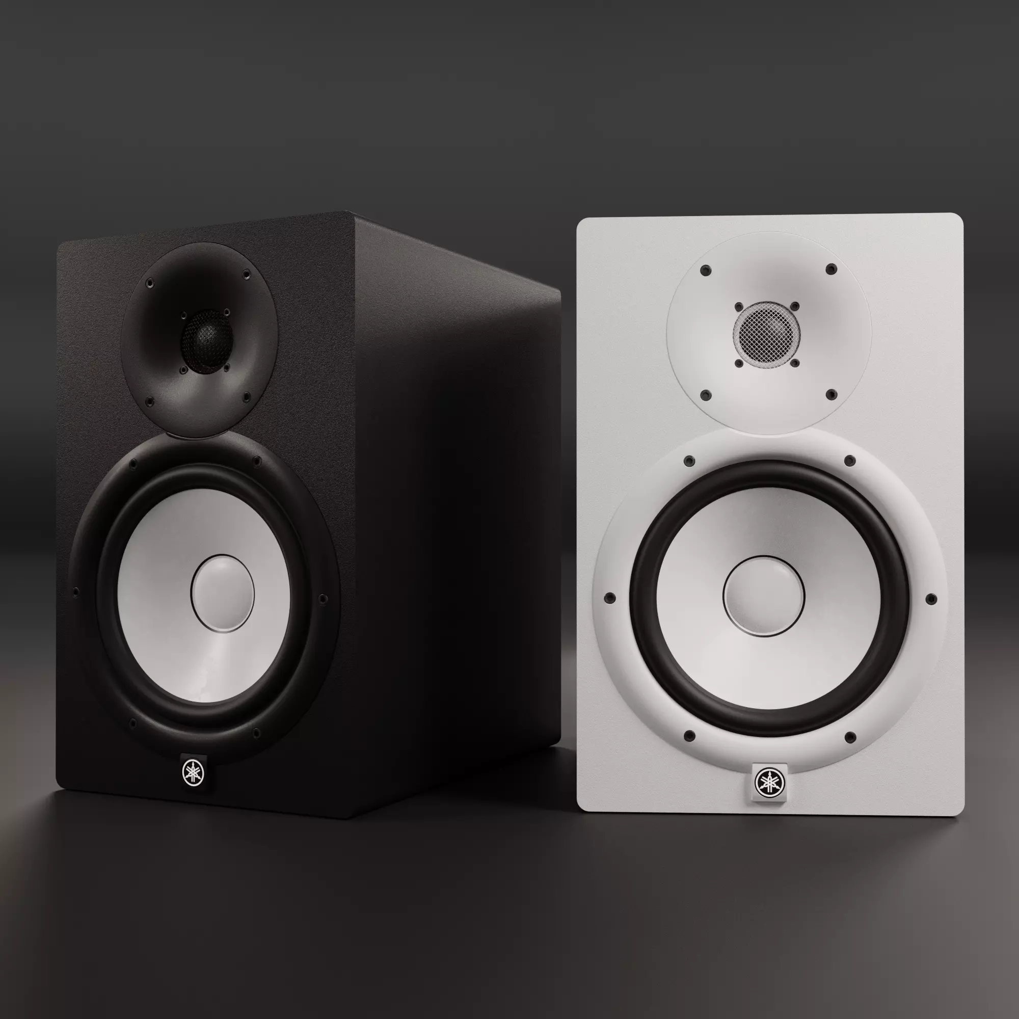 YAMAHA HS 8 Studio Monitors 3D model