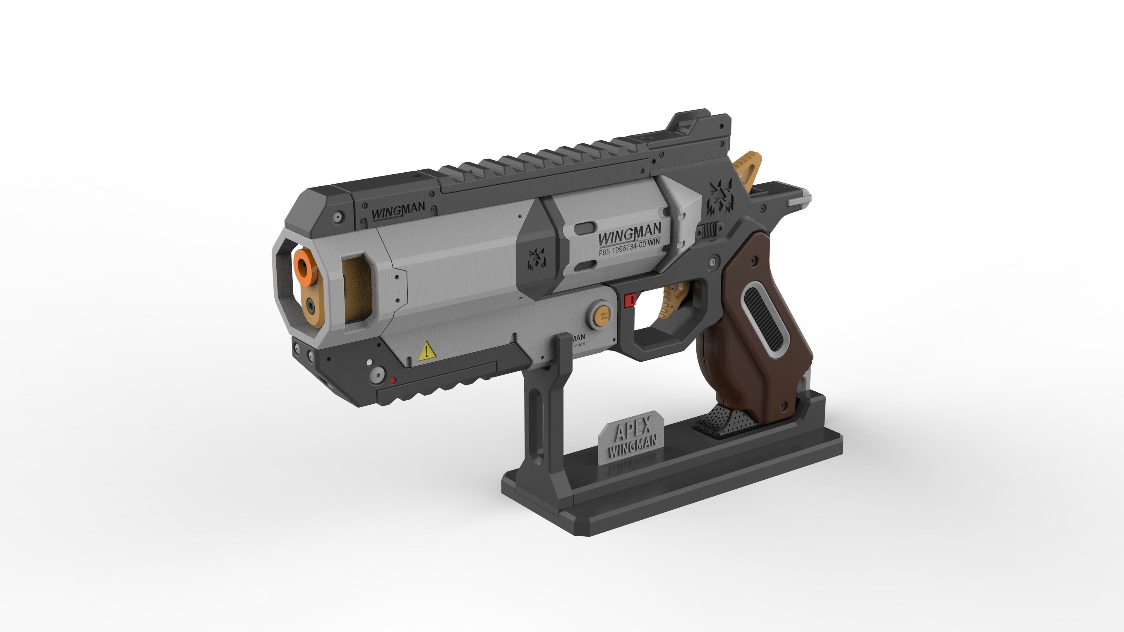 Wingman - APEX - Printable 3d model - STL 3D print model_3