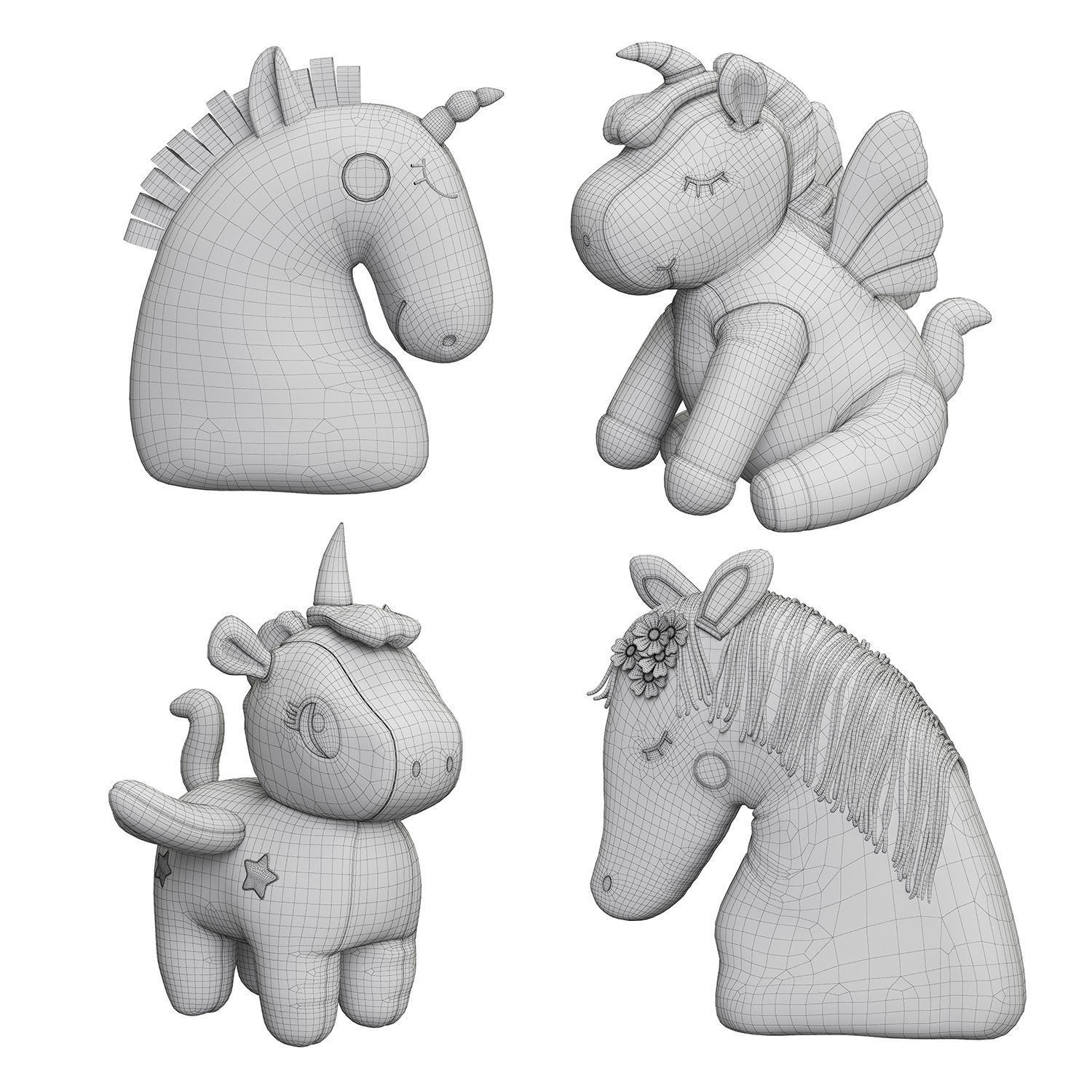 Plush Toys 14 3D model_5