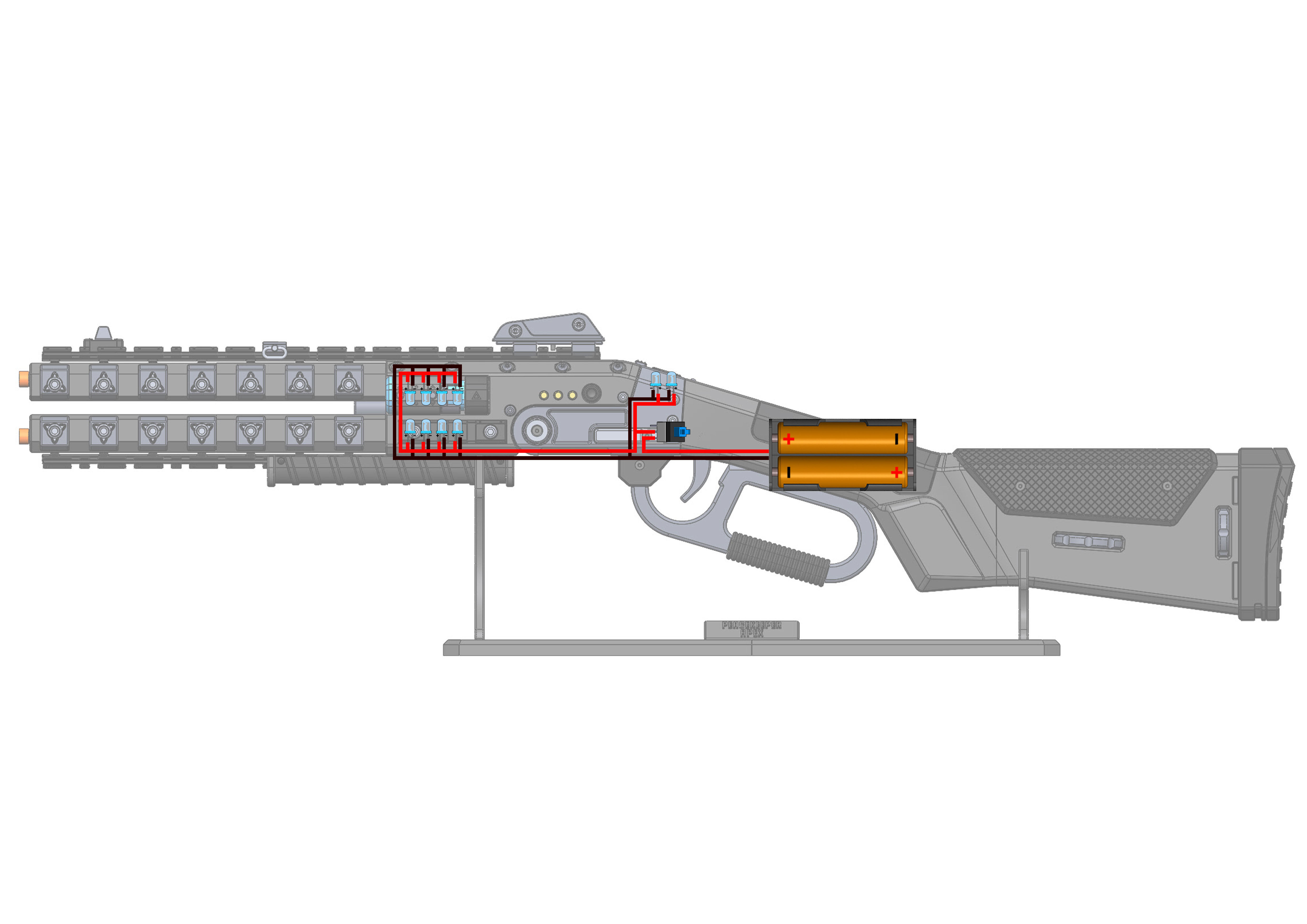 Peacekeeper - APEX - Printable 3d model - STL 3D print model 3D print model_23