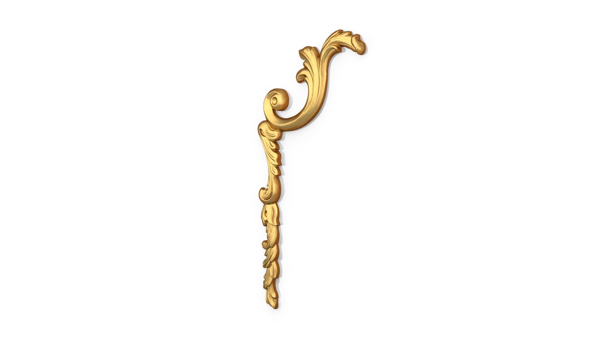 Classic decor ornament 142 3D model_2