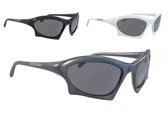 小物 BALENCIAGA BAT RECTANGLE BALENCIAGA BAT RECTANGLE SUNGLASSES