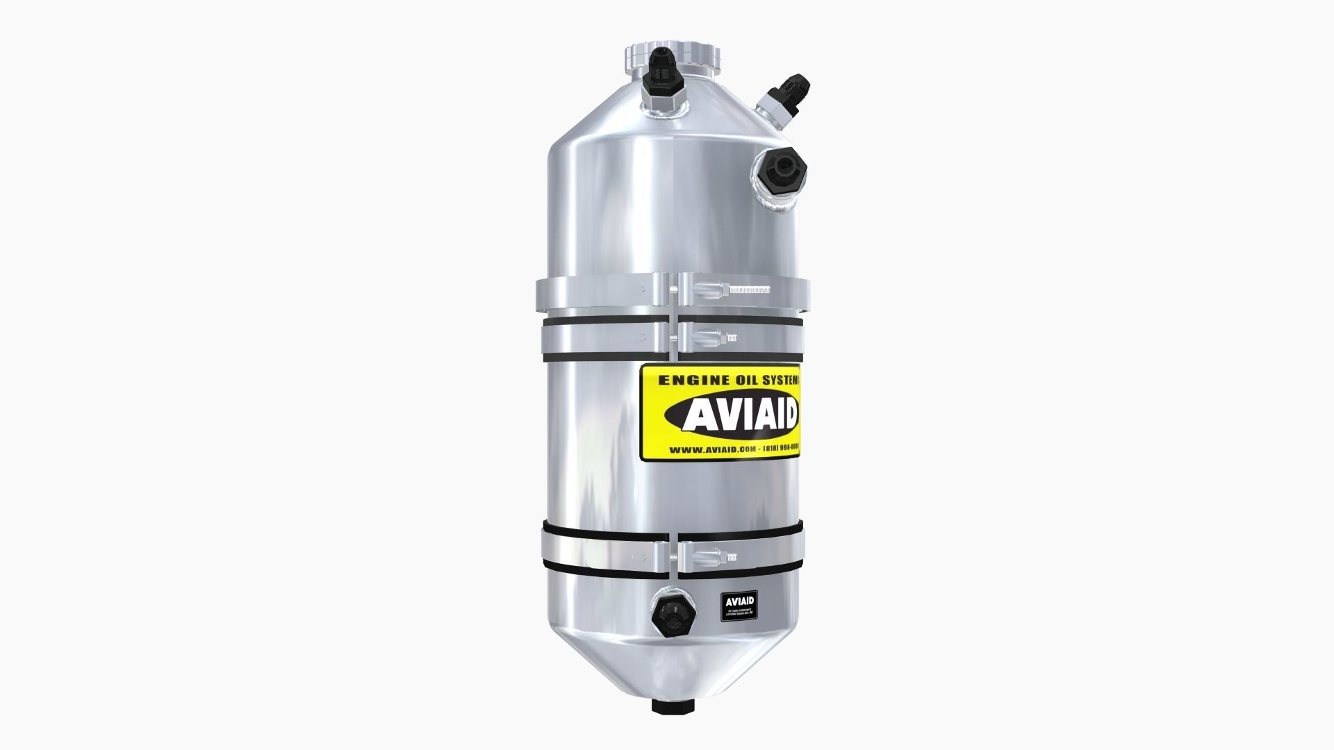 3D model Aviaid Dry Sump Oil Tank VR / AR / lowpoly CGTrader