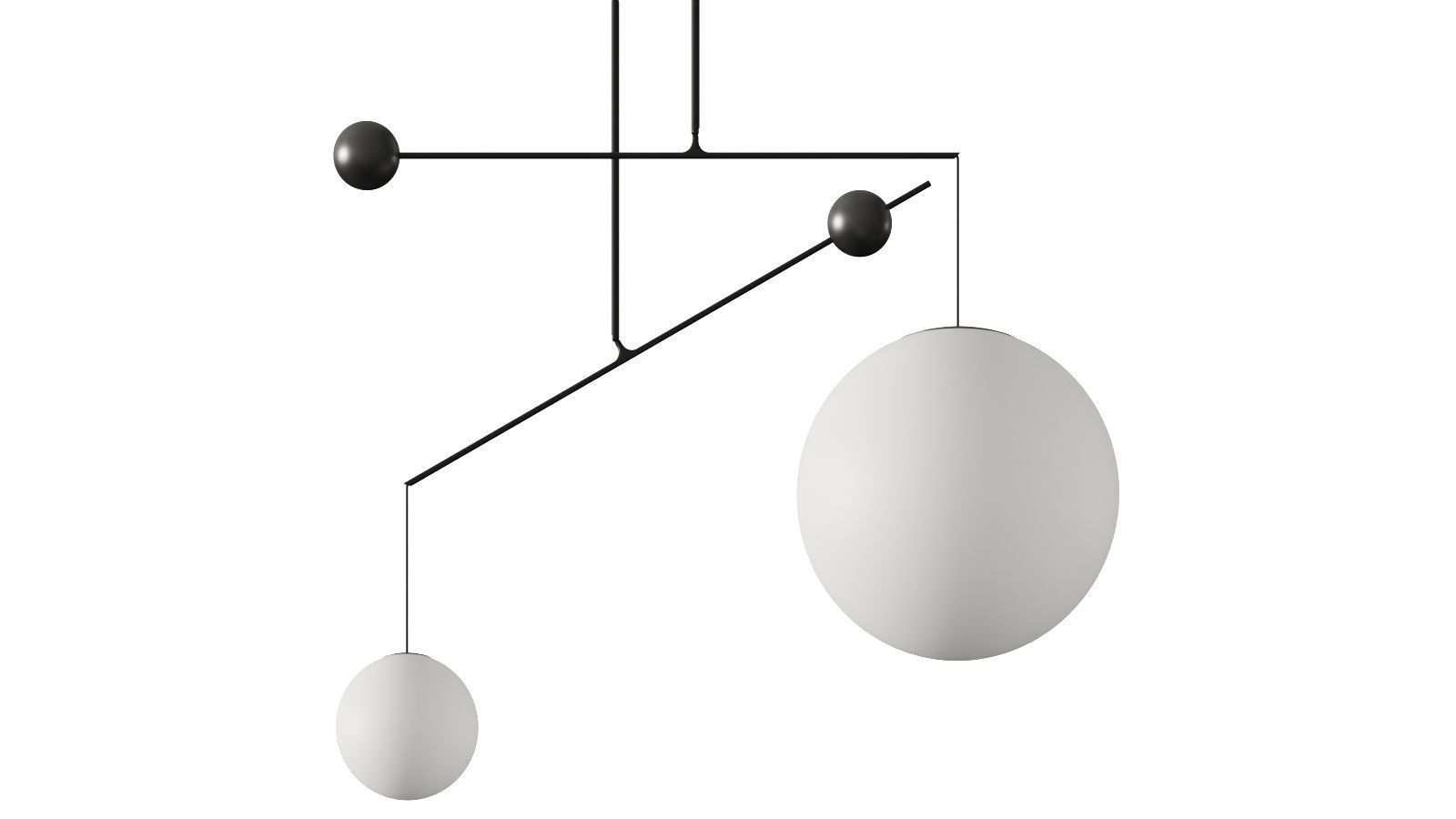 Luceplan Malamata Pendant Lamps 3D model_1